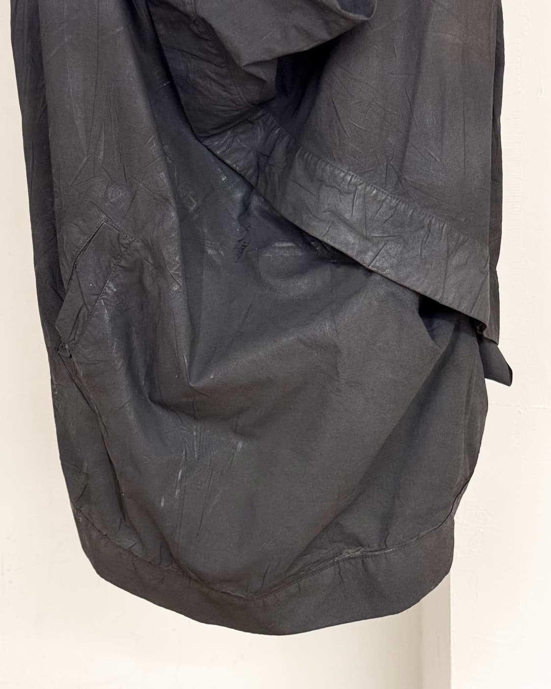 릭 오웬스 다크쉐도우 11ss 블랙 드레이프 베스트 상품이미지5