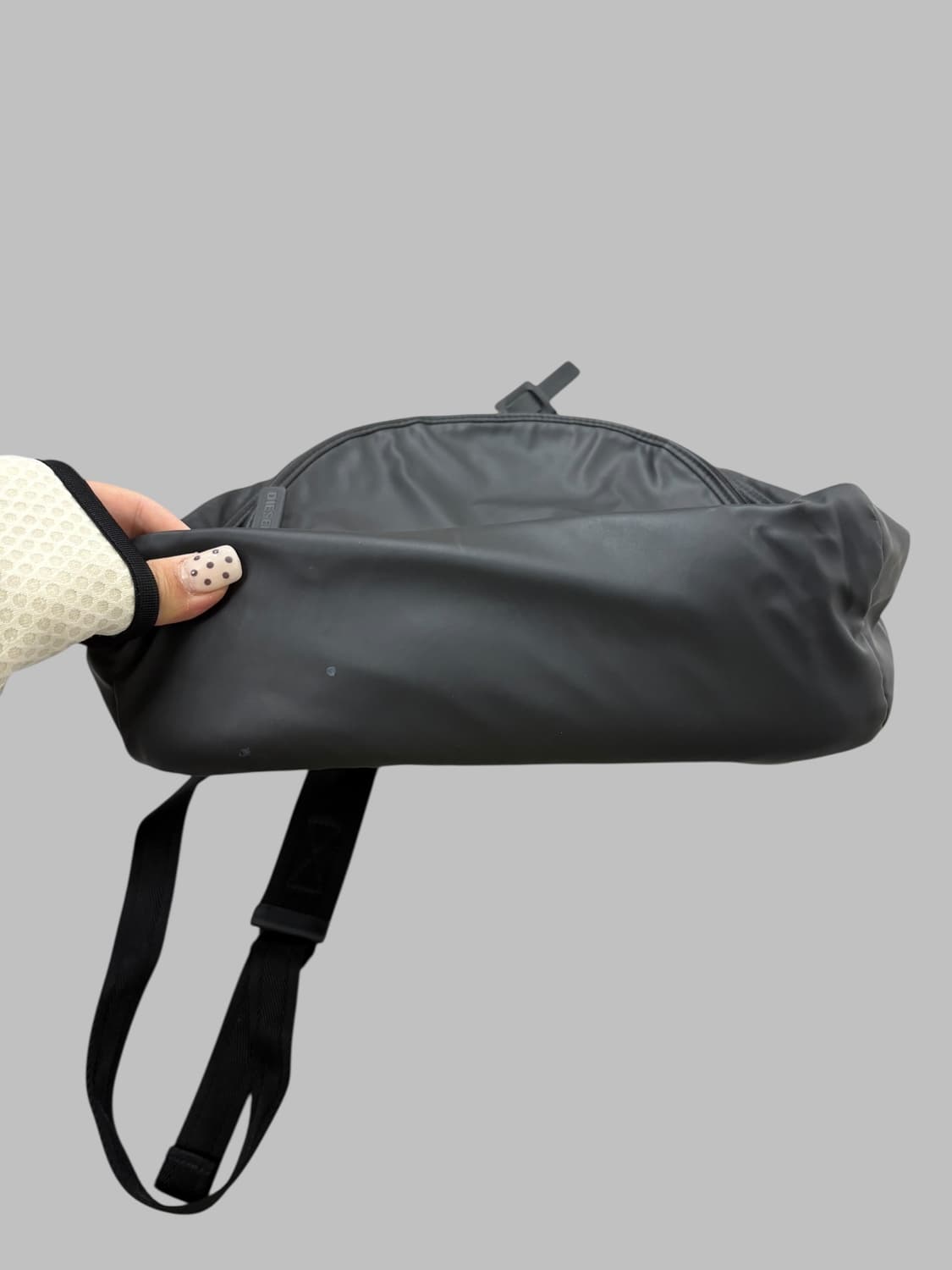 DIESEL logo backpack black  상품이미지8