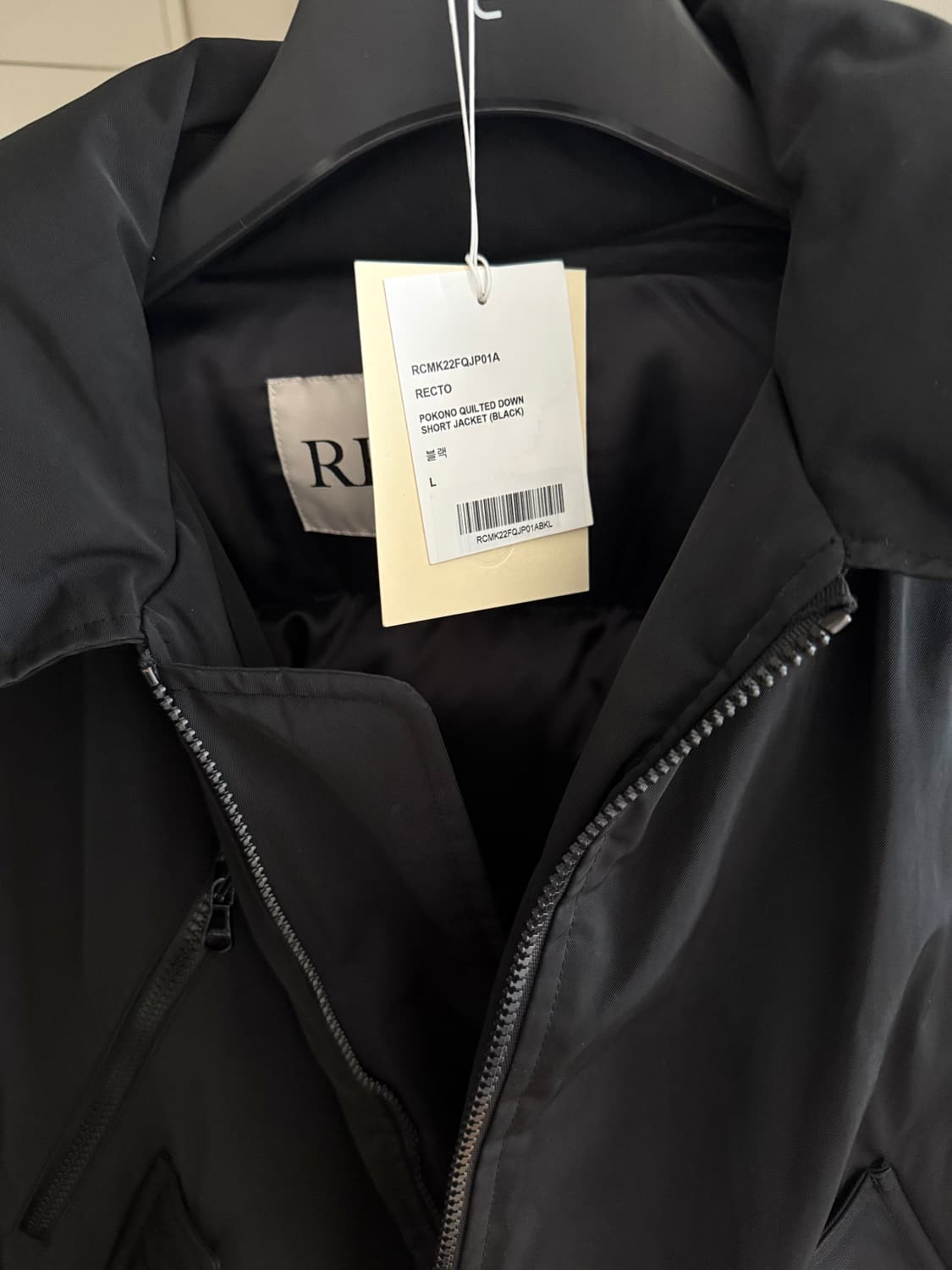 L) 렉토 포코노 패딩 블랙 상품이미지4
