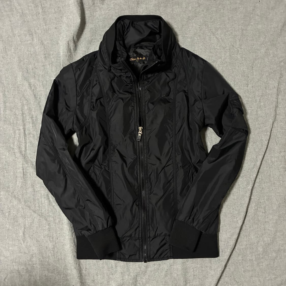 y2k 블랙 바람막이 점퍼 상품이미지7