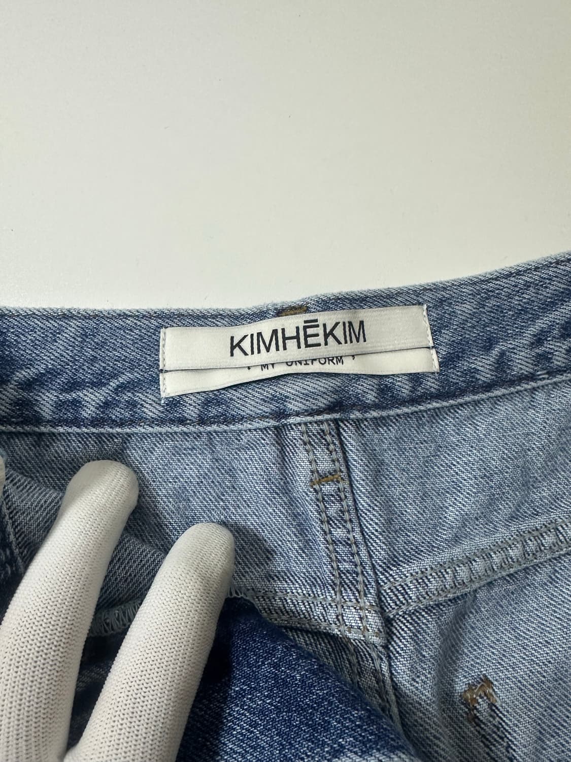 김해김 투포켓 와이드 데님 팬츠 (29) 상품이미지5