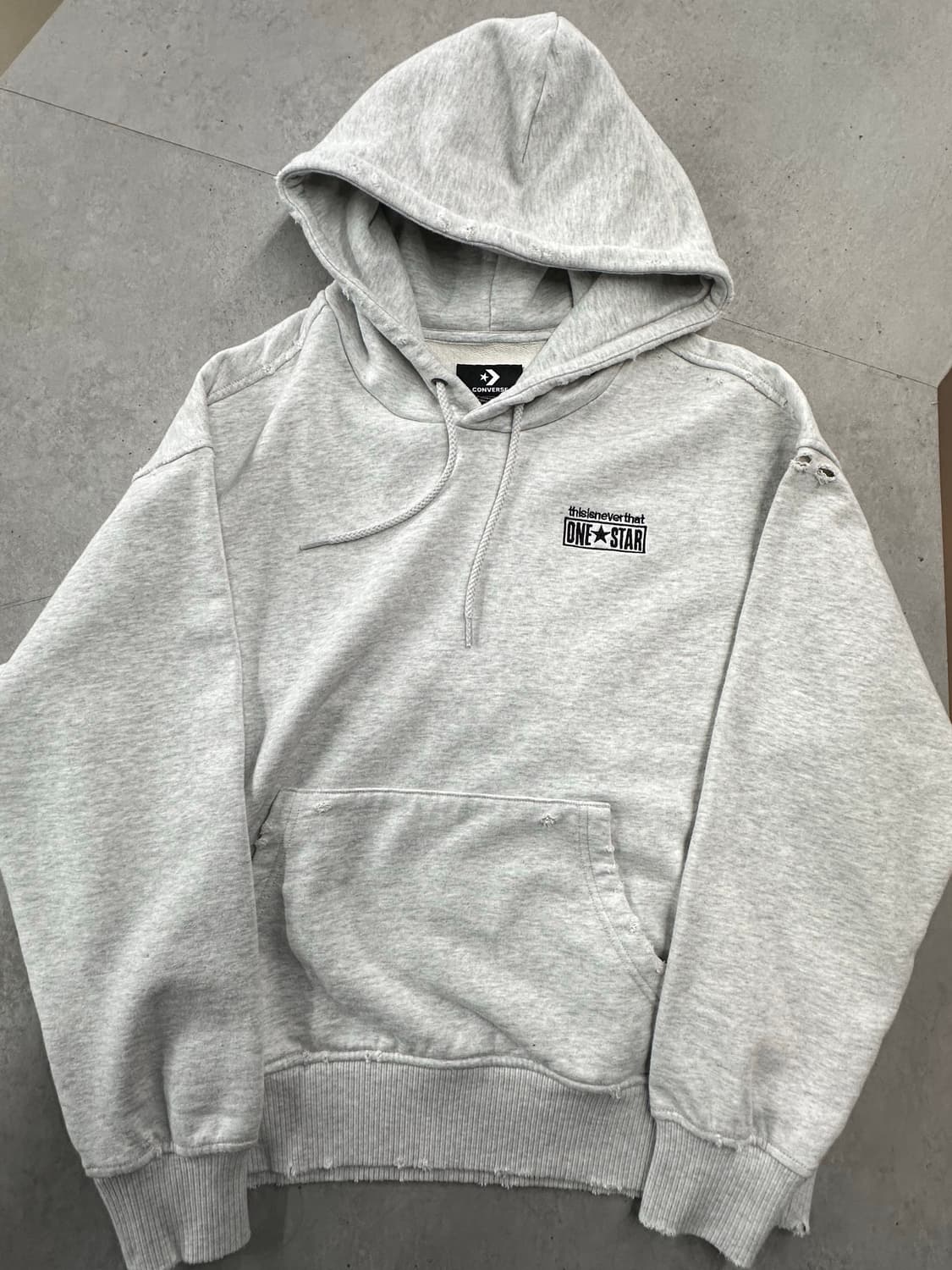 디네댓X컨버스 후드 상품이미지4