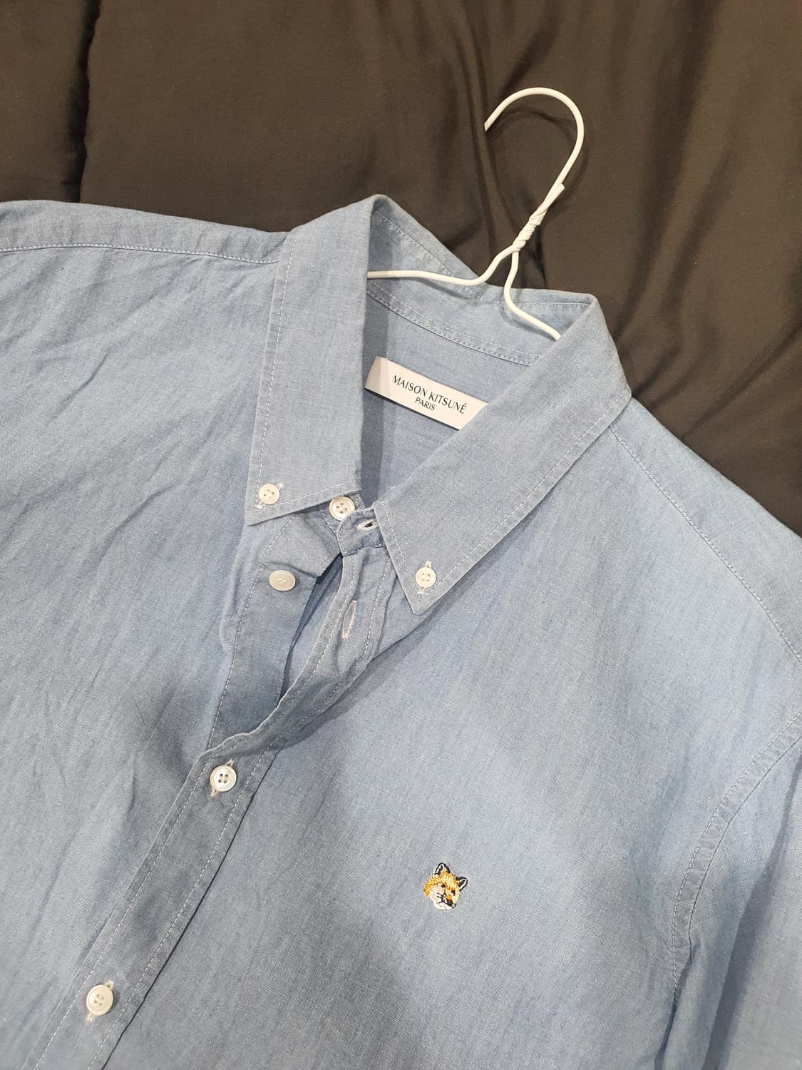 메종키츠네 클래식 폭스헤드셔츠 상품이미지2