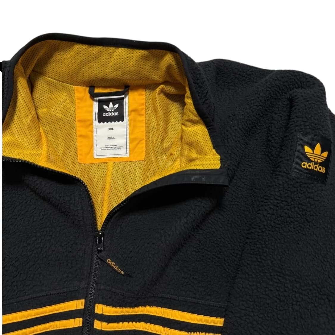 아디다스 사이드로고 플리스 자켓 상품이미지2