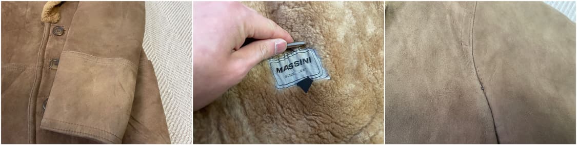 빈티지 리얼 무스탕 스웨이드 시어링 자켓 J03526 상품이미지10