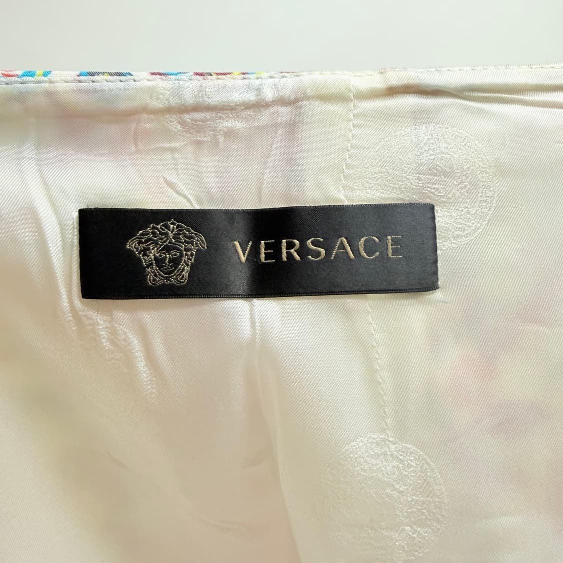 지아니 베르사체 플라워패턴 미디 스커트 42 상품이미지8