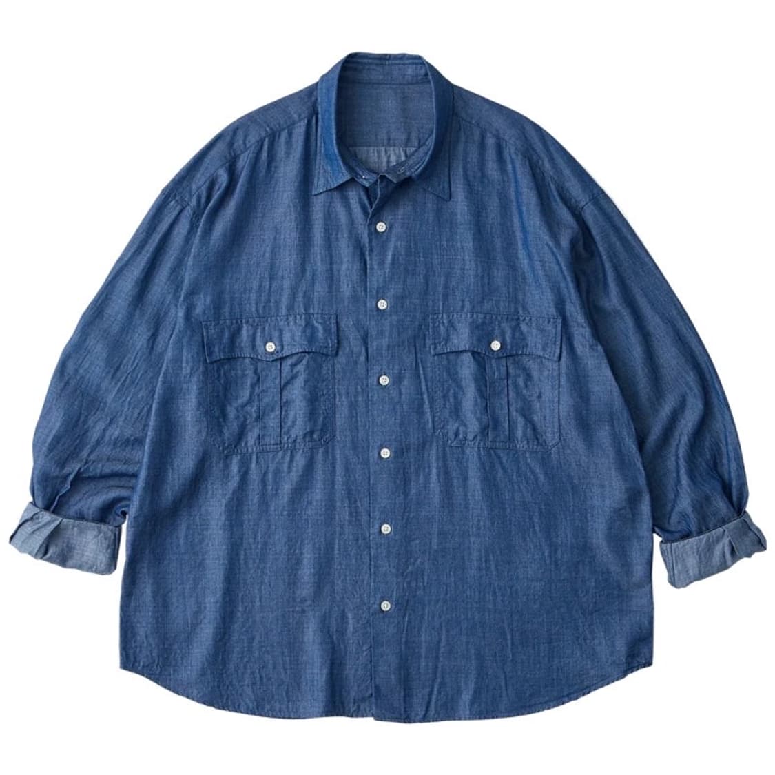 포터클래식 텐셀 롤업 셔츠 XL 상품이미지1