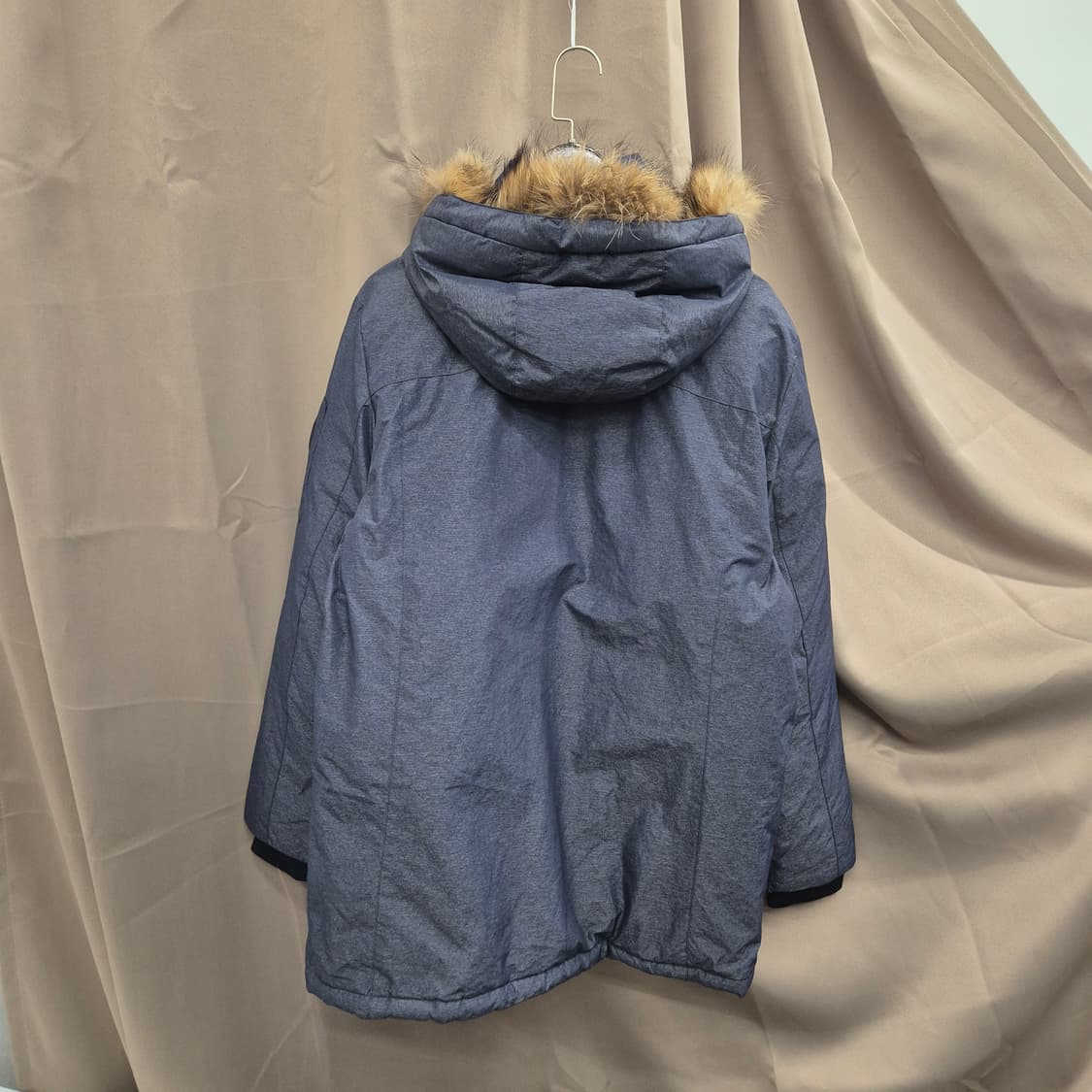 콜핑 너구리 후드 퍼 패딩 105 상품이미지2