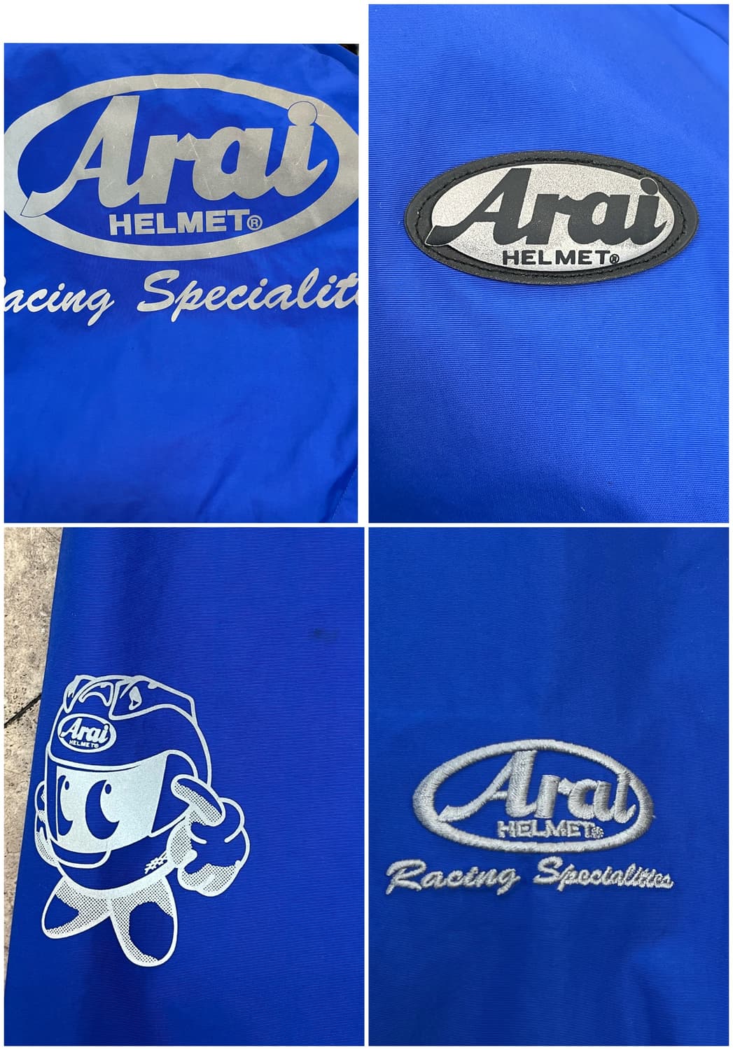 아라이 레이싱 자켓 블루 M #csz2693 상품이미지10