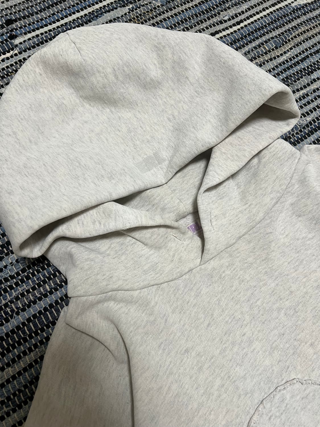 ERL swirl hoodie grey XL 상품이미지7