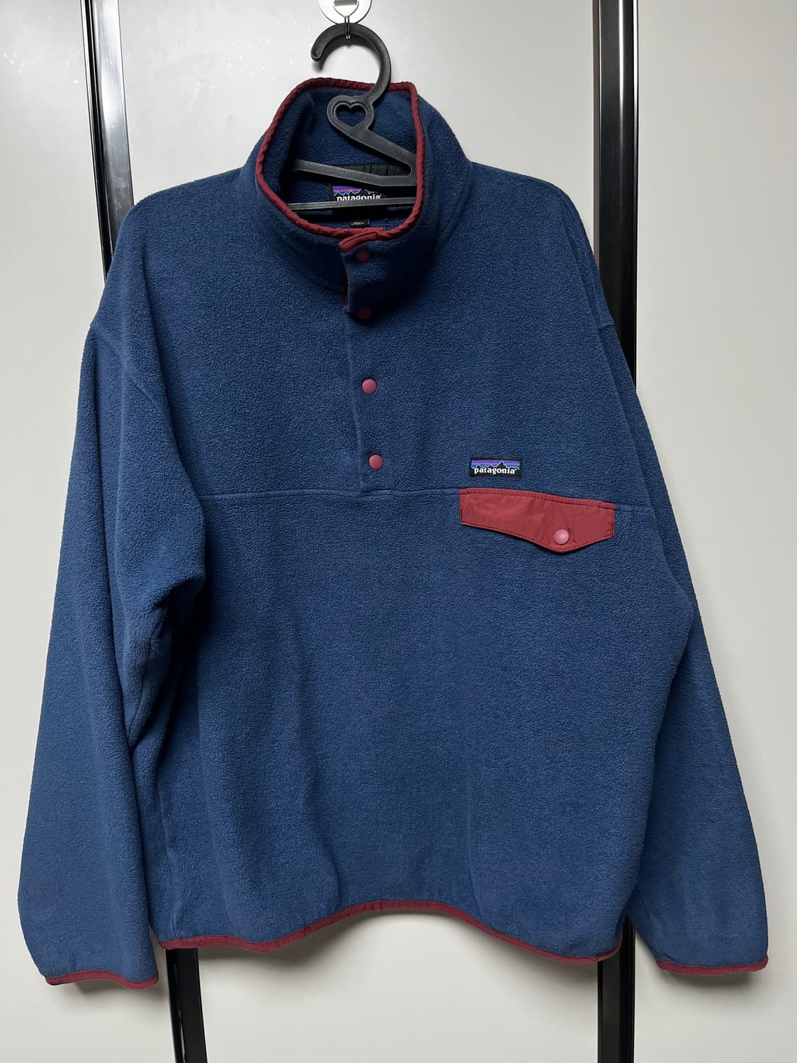 파타고니아 빈티지 신칠라 네이비/레드 상품이미지2