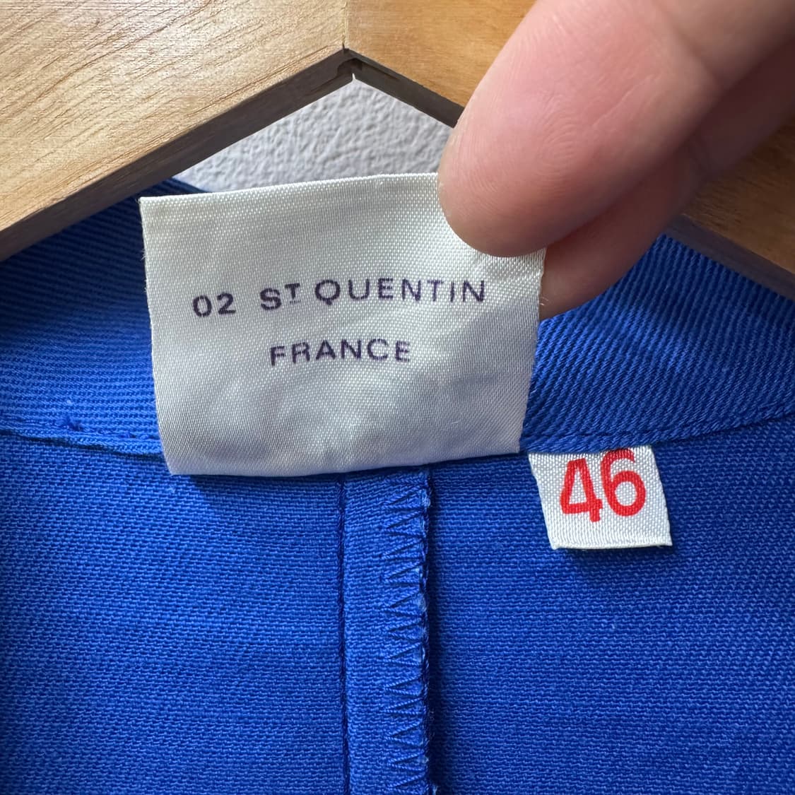 80s comoditex 빈티지 프렌치 워크 코트 (L)  상품이미지7