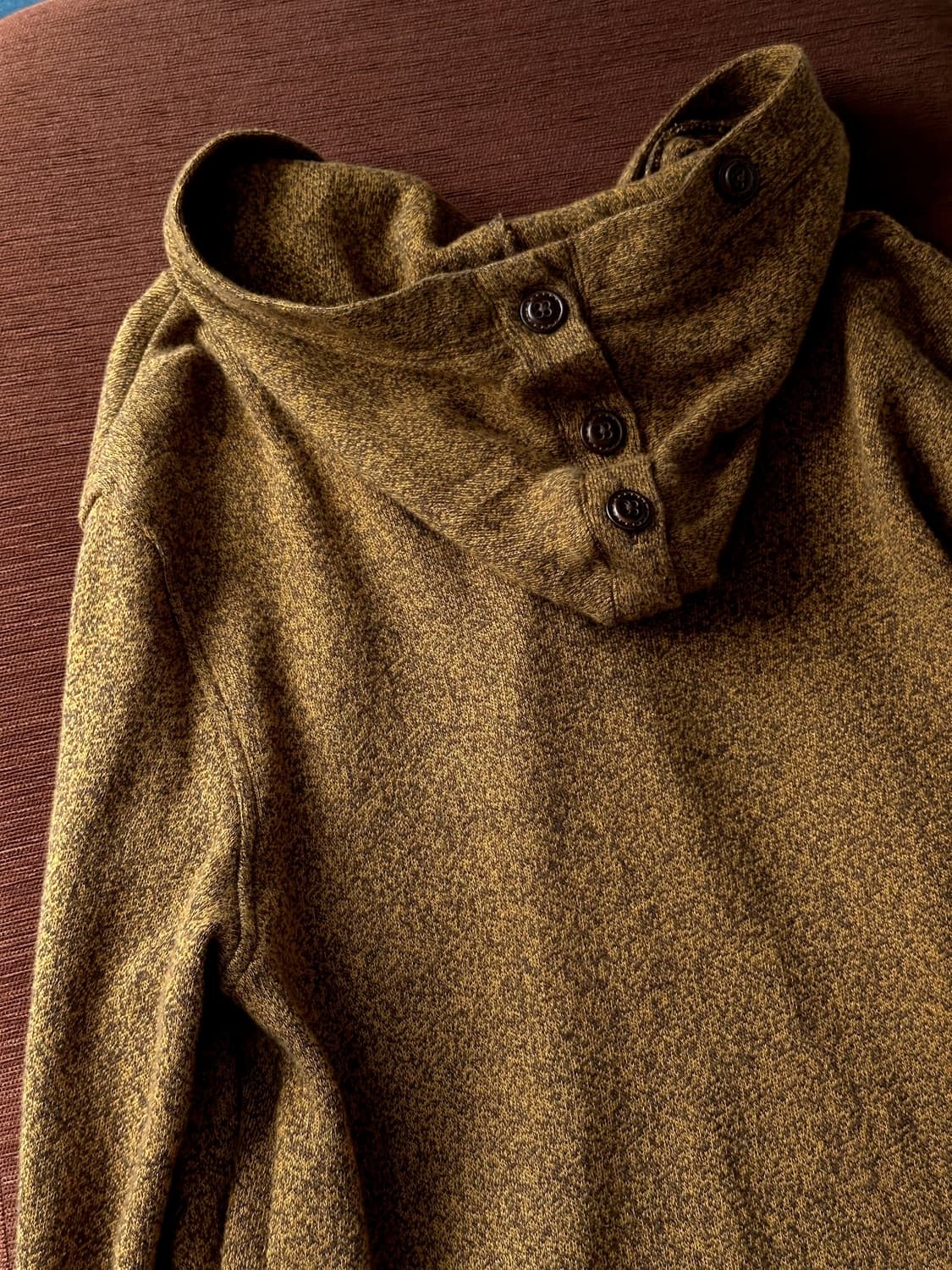 Mild cotton knitted hooded parka 상품이미지6