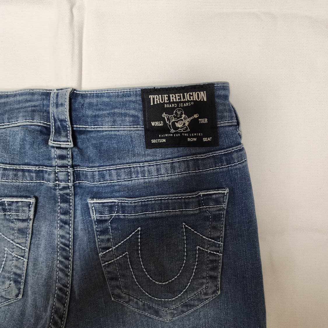 트루릴리젼 Y2k 연청 데님팬츠 상품이미지8