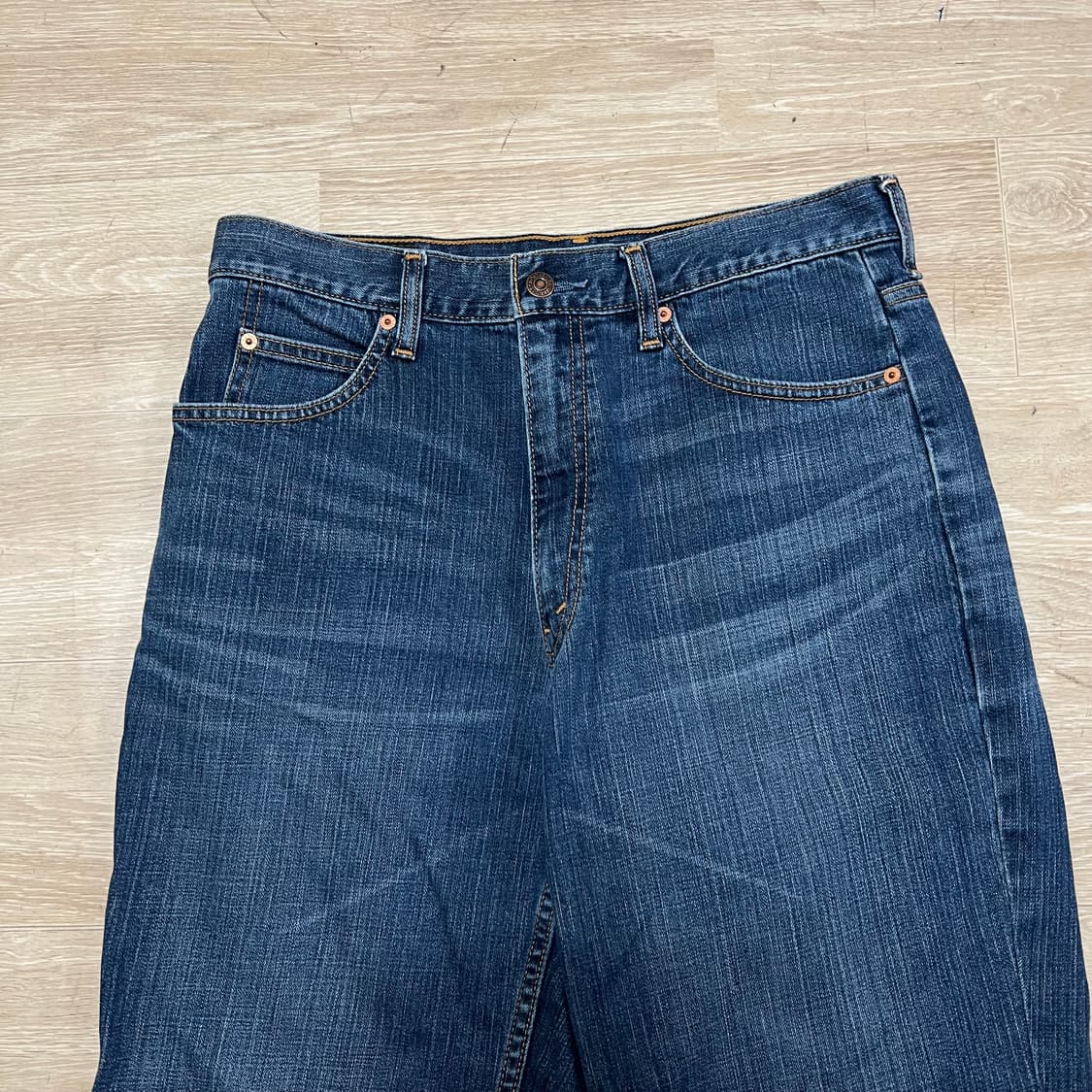 리바이스 220 워싱 데님팬츠 청바지 [중청] 34 상품이미지2