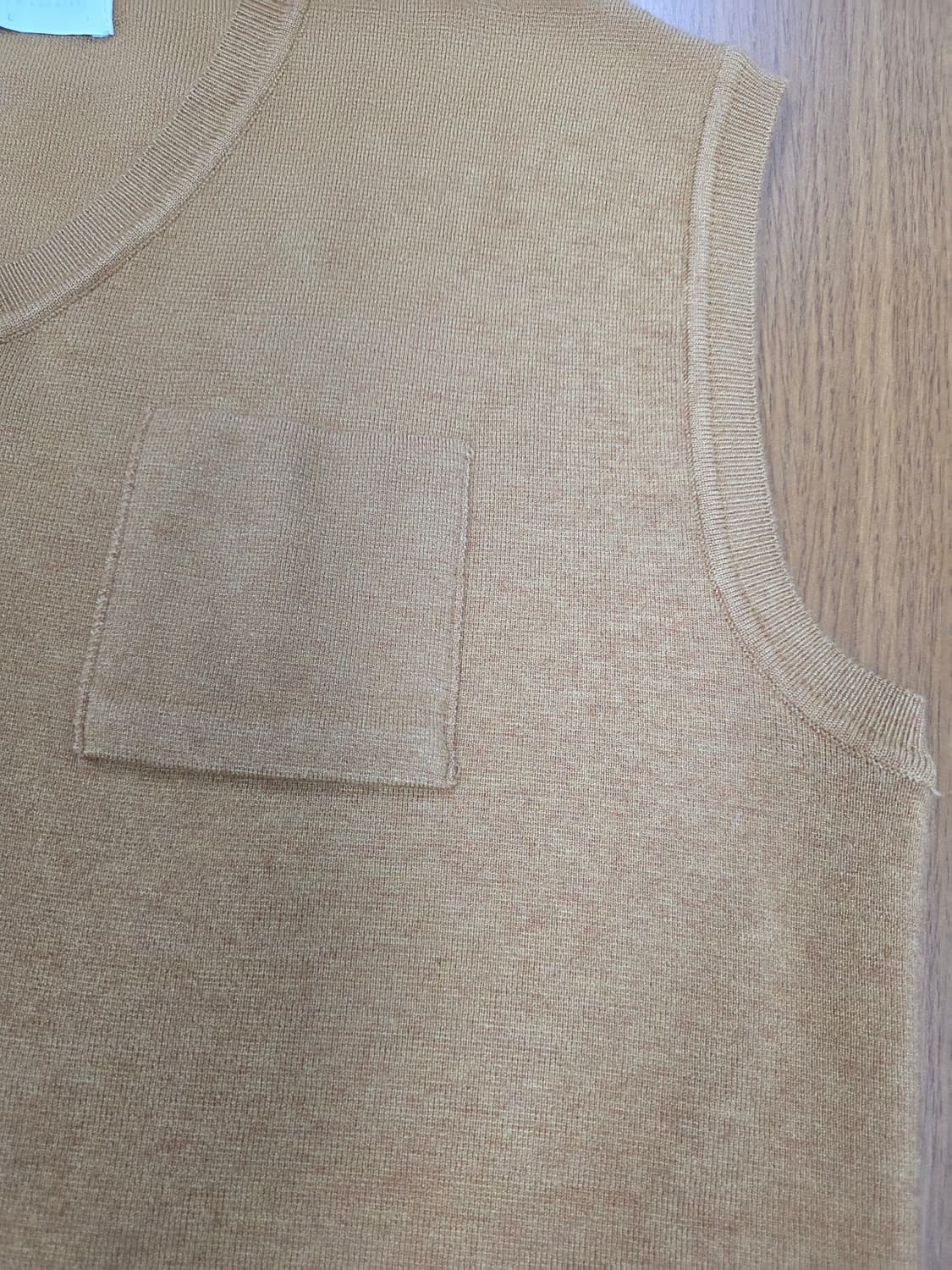 니티드 포켓 니트 베스트 조끼 L 상품이미지4