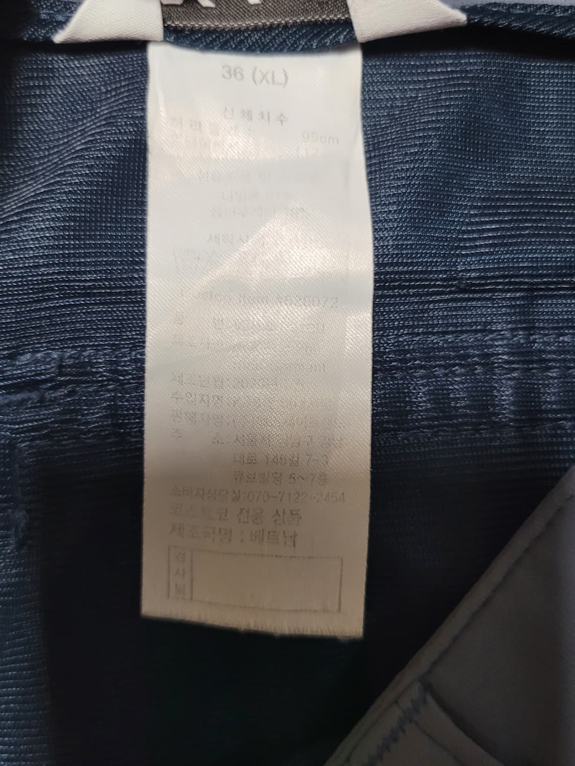 볼빅 남성 여름 골프반바지 36사이즈 상품이미지2