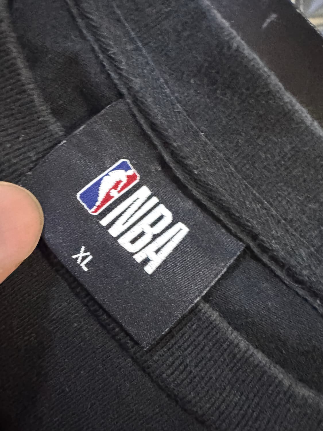 NBA 시카고 불스 농구 스포츠 자수 반팔 티셔츠 블랙 XL ~ 2XL 상품이미지3