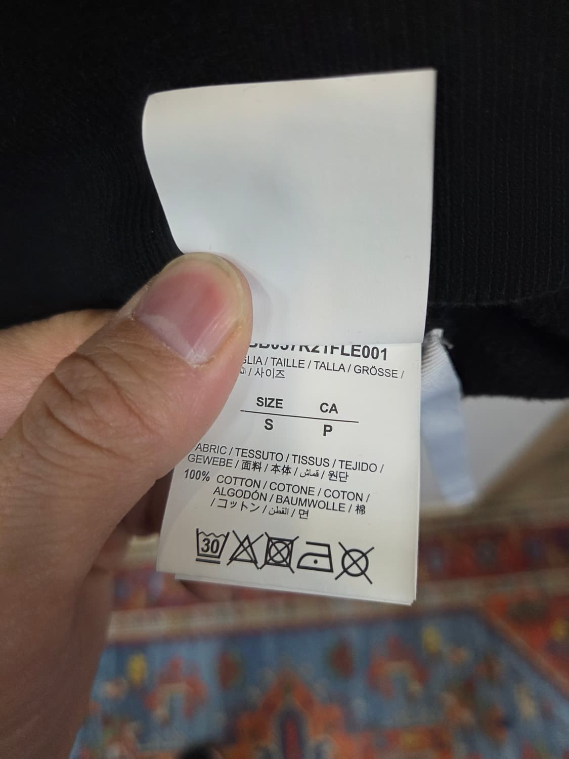 오프화이트 모나리자 기모 후드티 sp 상품이미지6