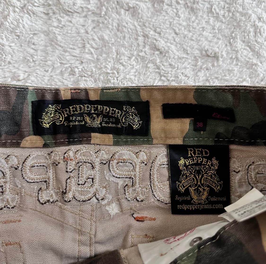 레드페퍼 카모 대장 미니스커트 상품이미지7