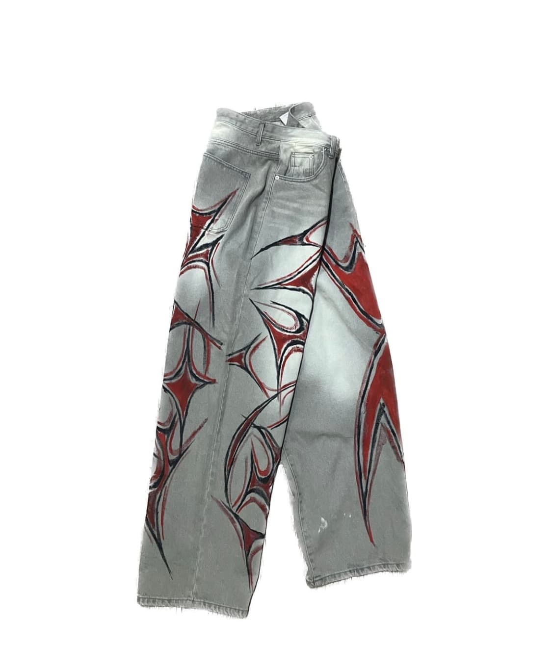Red knife custom gray pants 상품이미지2