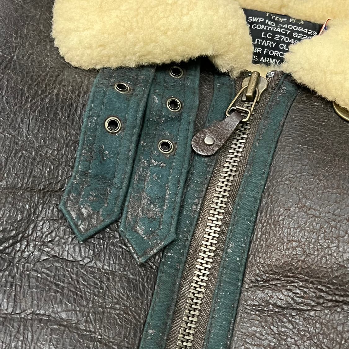  B3 카우레더 무스탕 자켓 y14445 상품이미지4