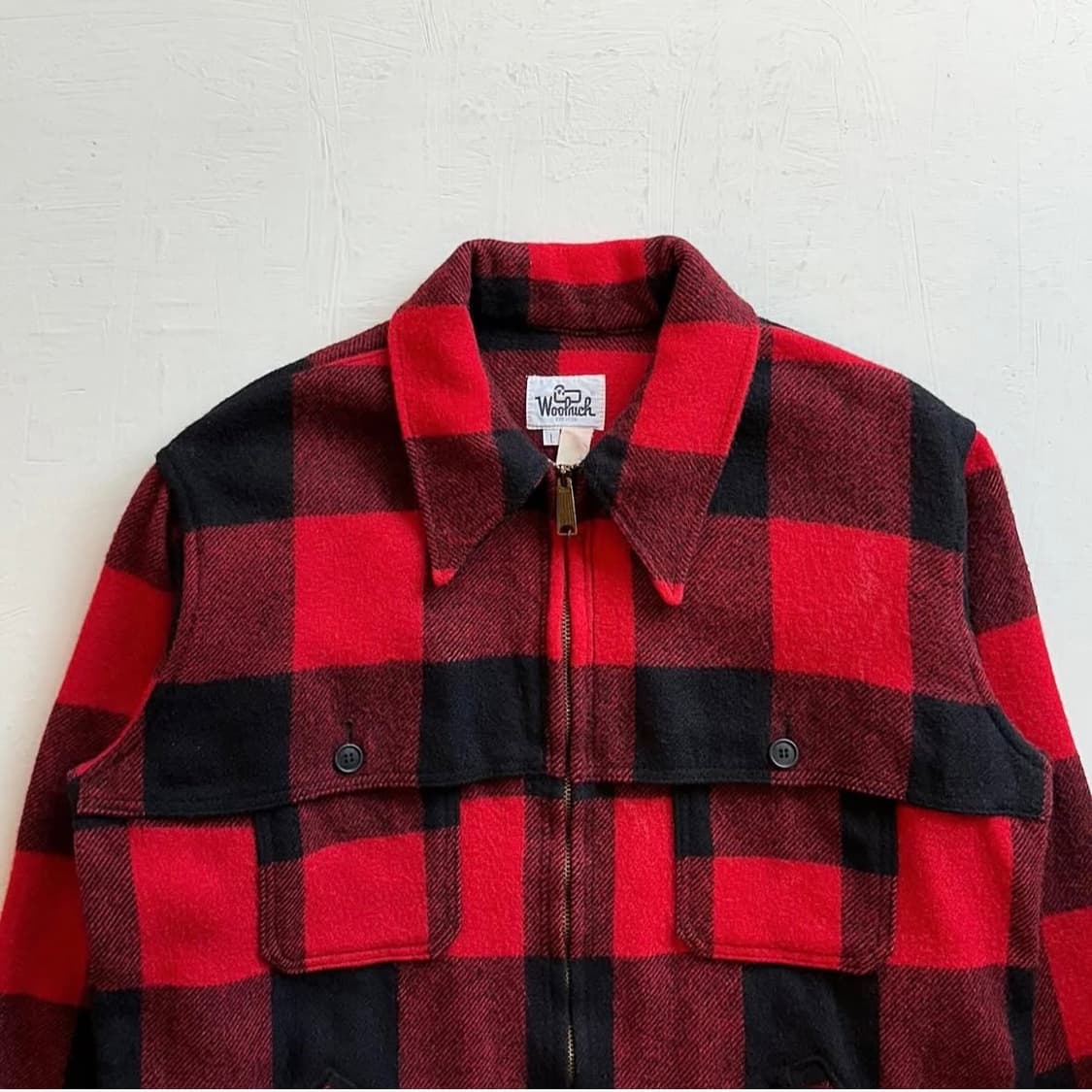 70's U.S.A 울리치 버팔로 자켓 상품이미지6