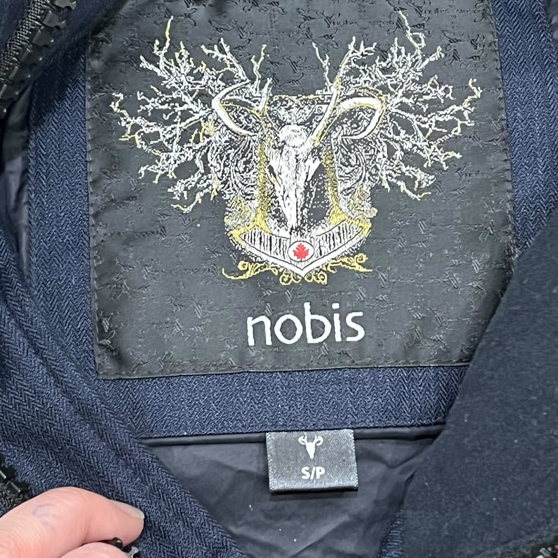 노비스 마그넷 버튼 덕다운 패딩 s08802 상품이미지7