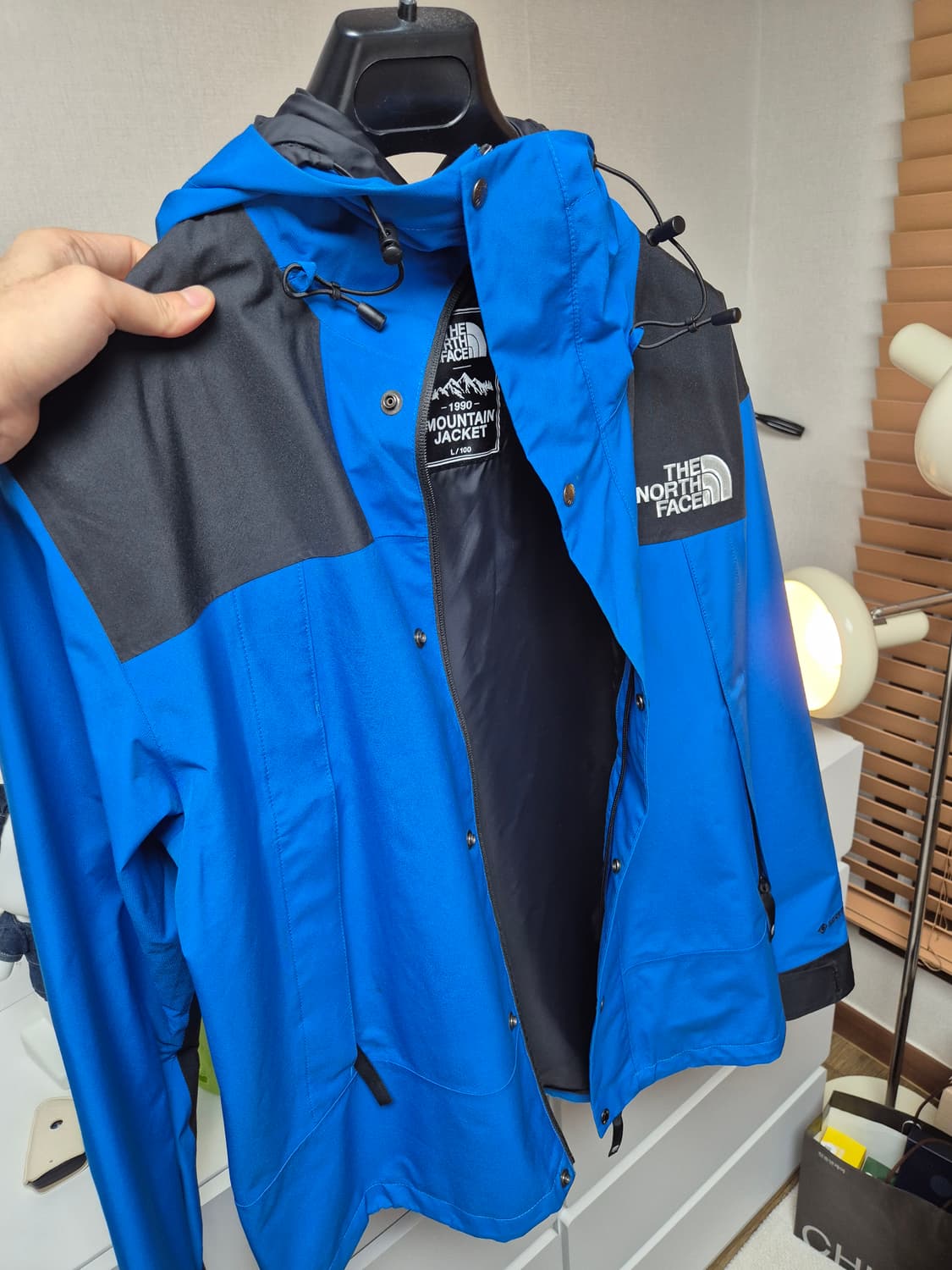 노스페이스 gtx 마운틴블루 (주우재 바람막이) 상품이미지3