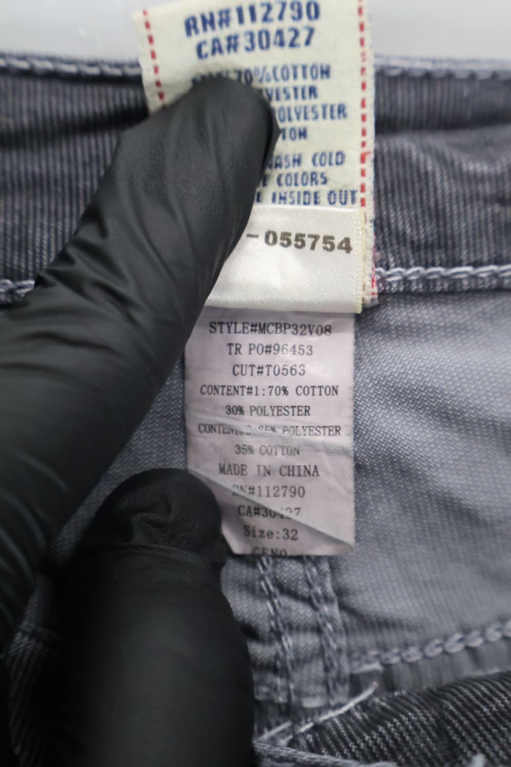 TRBJ True Religion Diffusion Gray Denim 상품이미지4