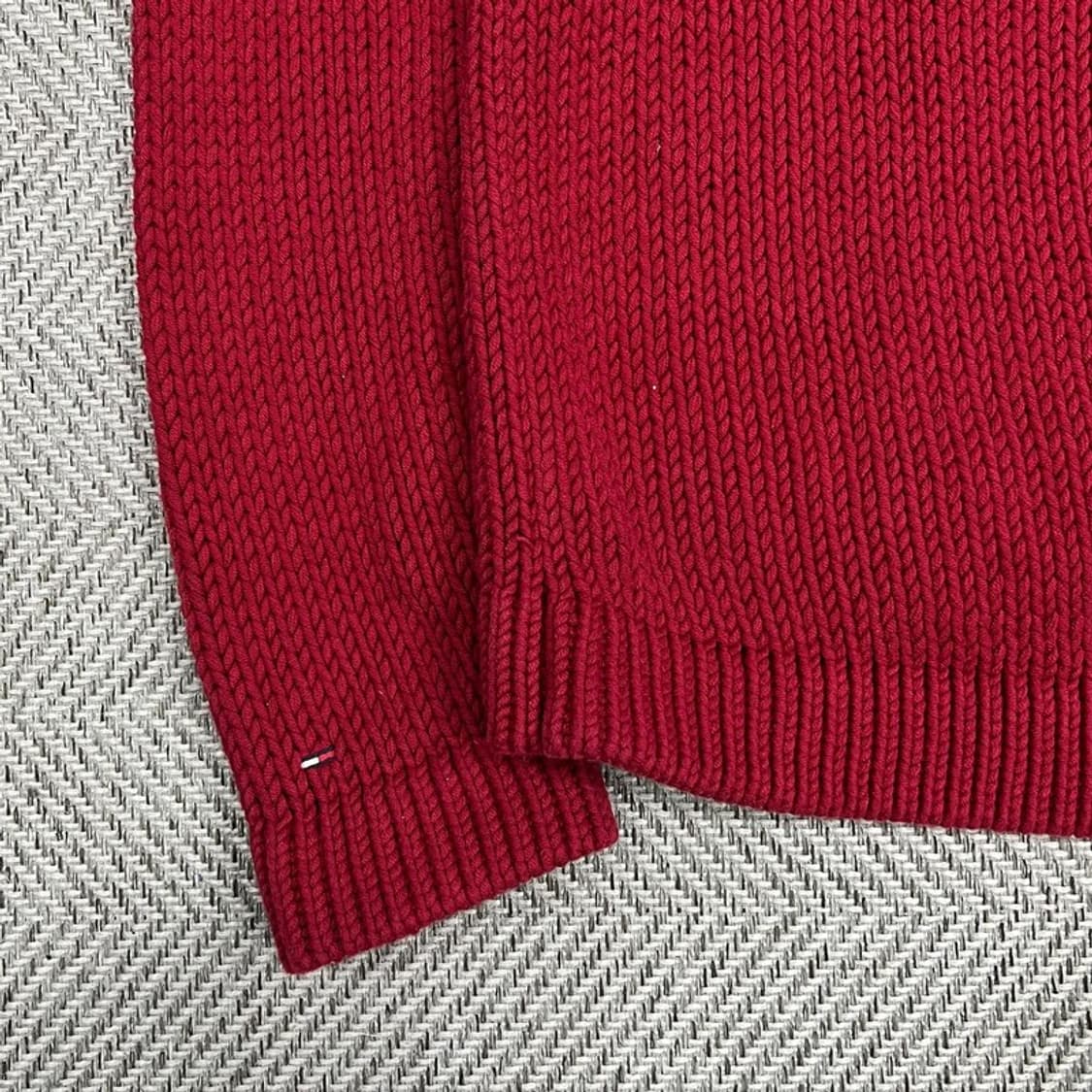 타미힐피거 하프 집업 스웨터 v0851 상품이미지7