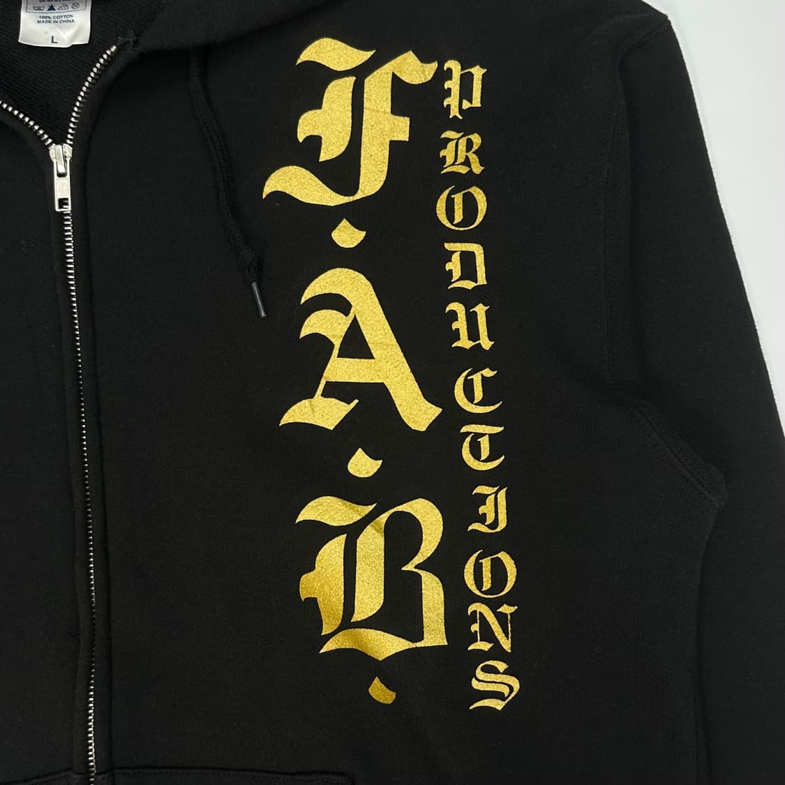 F.A.B gold Graffiti  Hoodie 상품이미지6