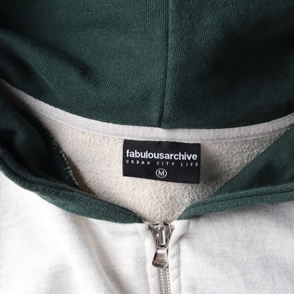 패블러스 아카이브 후드집업 M 상품이미지5