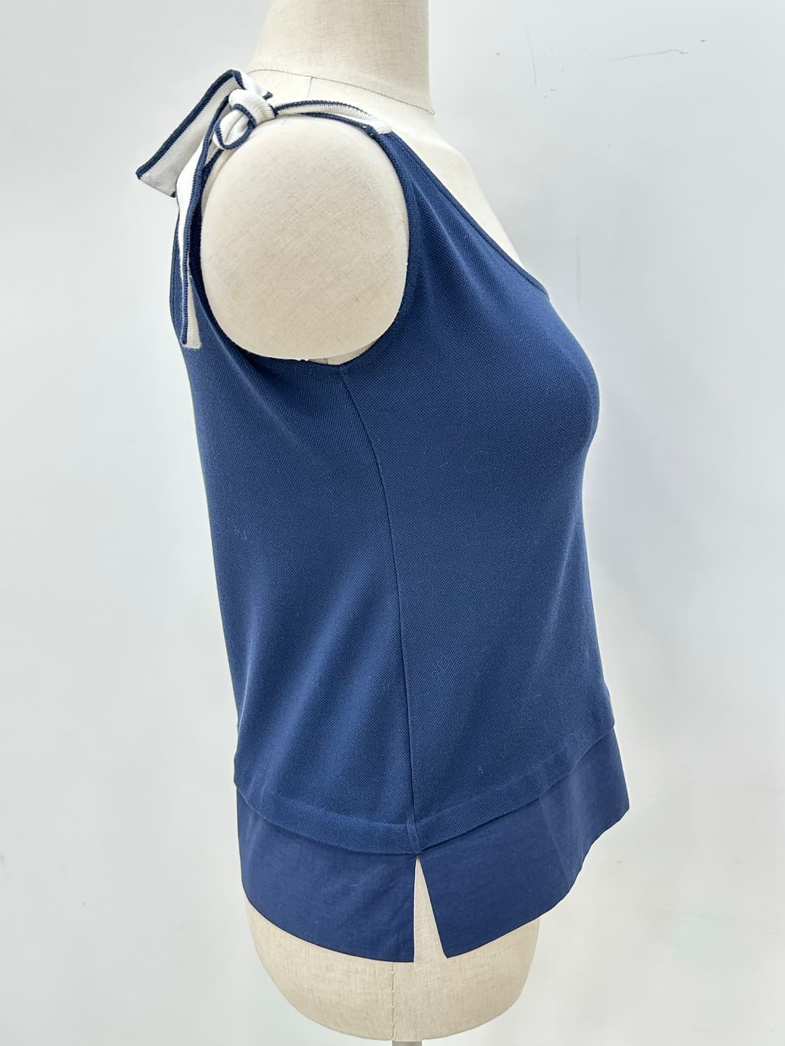 콜롬보 민소매 셔링 탑 상품이미지2