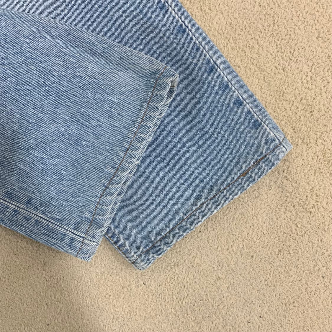 빈티지 리바이스 501 워싱 데님팬츠(30사이즈) 남자청바지 연청 상품이미지6