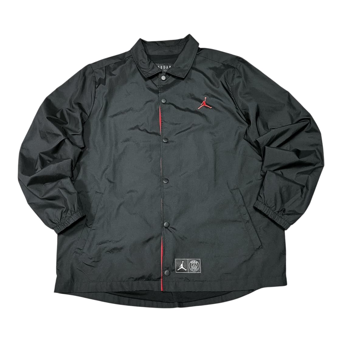 ✨ (바배) 조던 x 파리 생제르맹 코치 자켓 블랙 인프라레드  상품이미지2