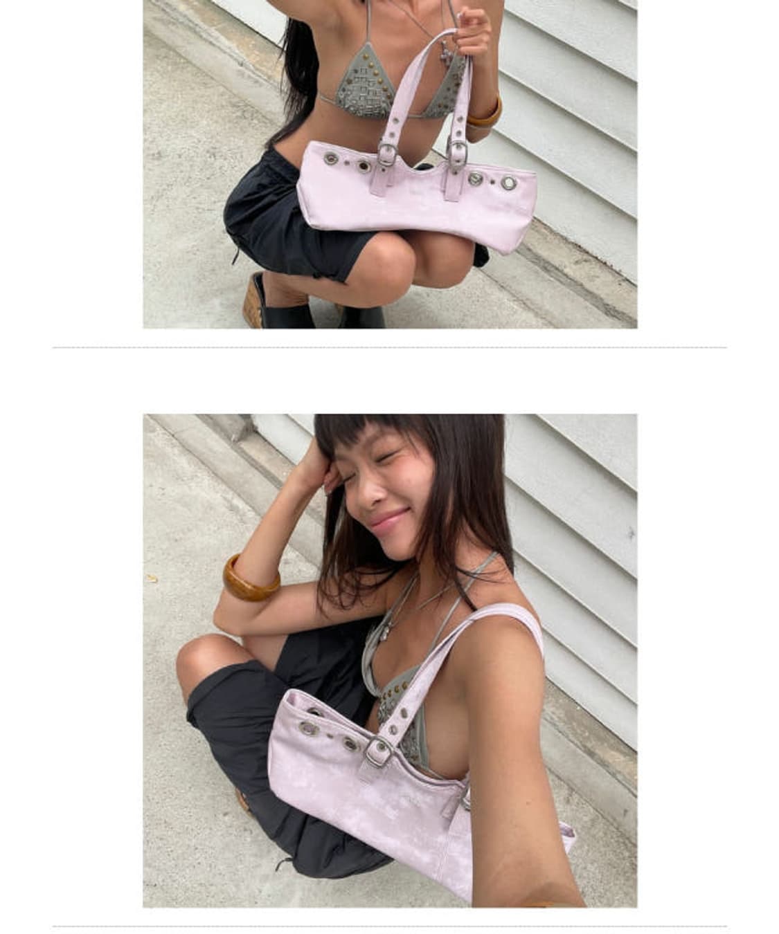 히에타 베키백 파우더 핑크 미니 상품이미지2
