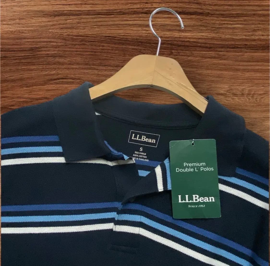 엘엘빈 L.L.Bean 스트라이프 카라티 S-M 상품이미지2