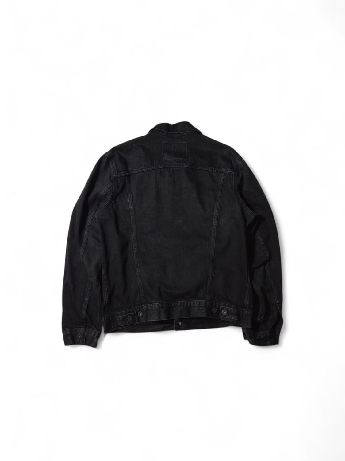 리바이스 흑청 트러커 블랙진 청자켓 L 상품이미지4