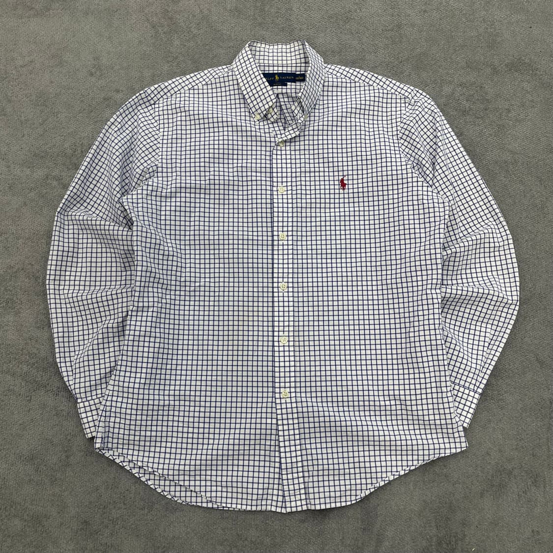L 폴로 랄프로렌 체크 남방 슬림핏 상품이미지1