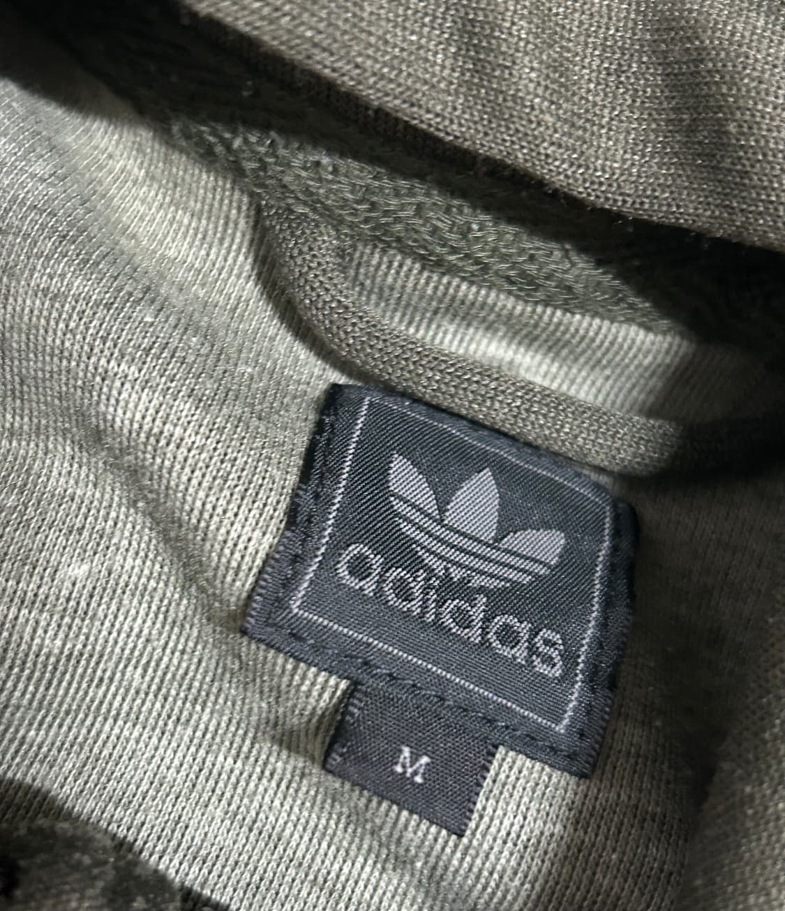 아디다스 카키 후드집업 져지 말차 상품이미지2