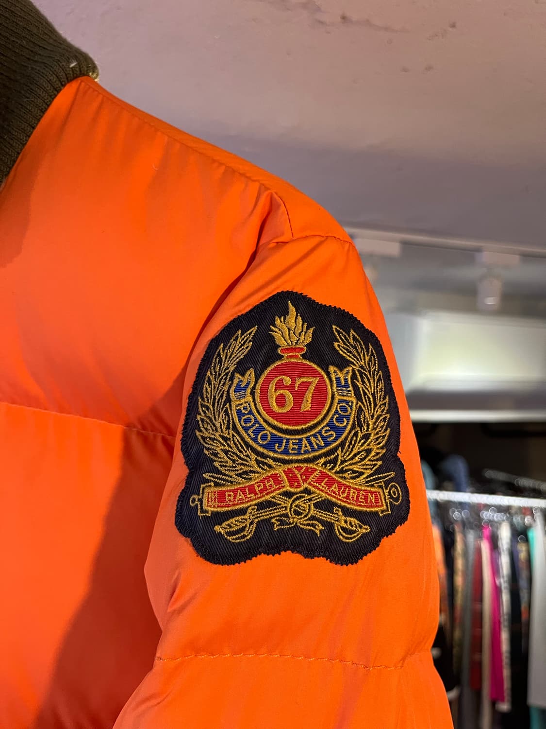 폴로 진스 다운 자켓 상품이미지4