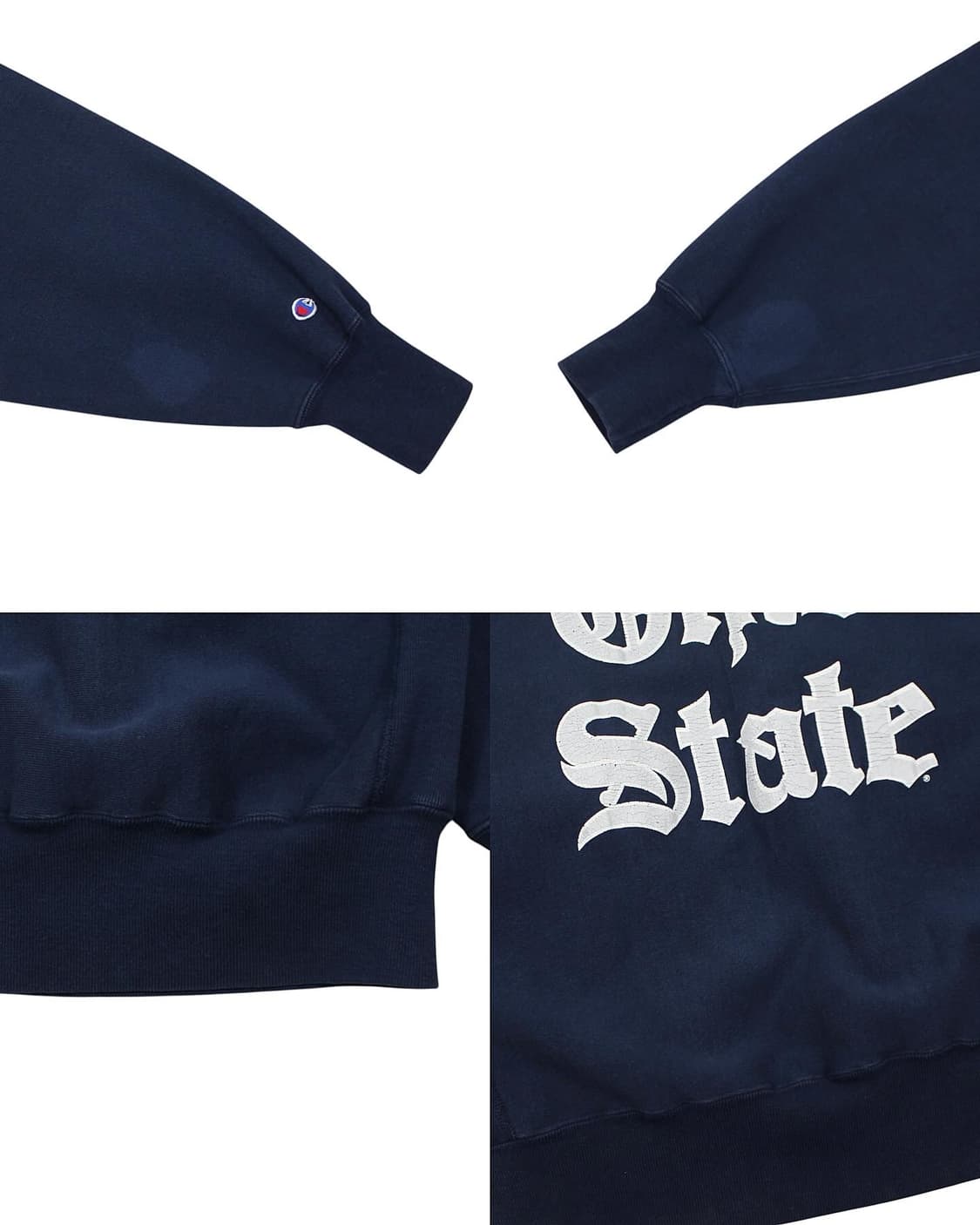 1990s USA 챔피온 리버스위브 스웻셔츠 오하이오 빈티지 미국제 상품이미지6