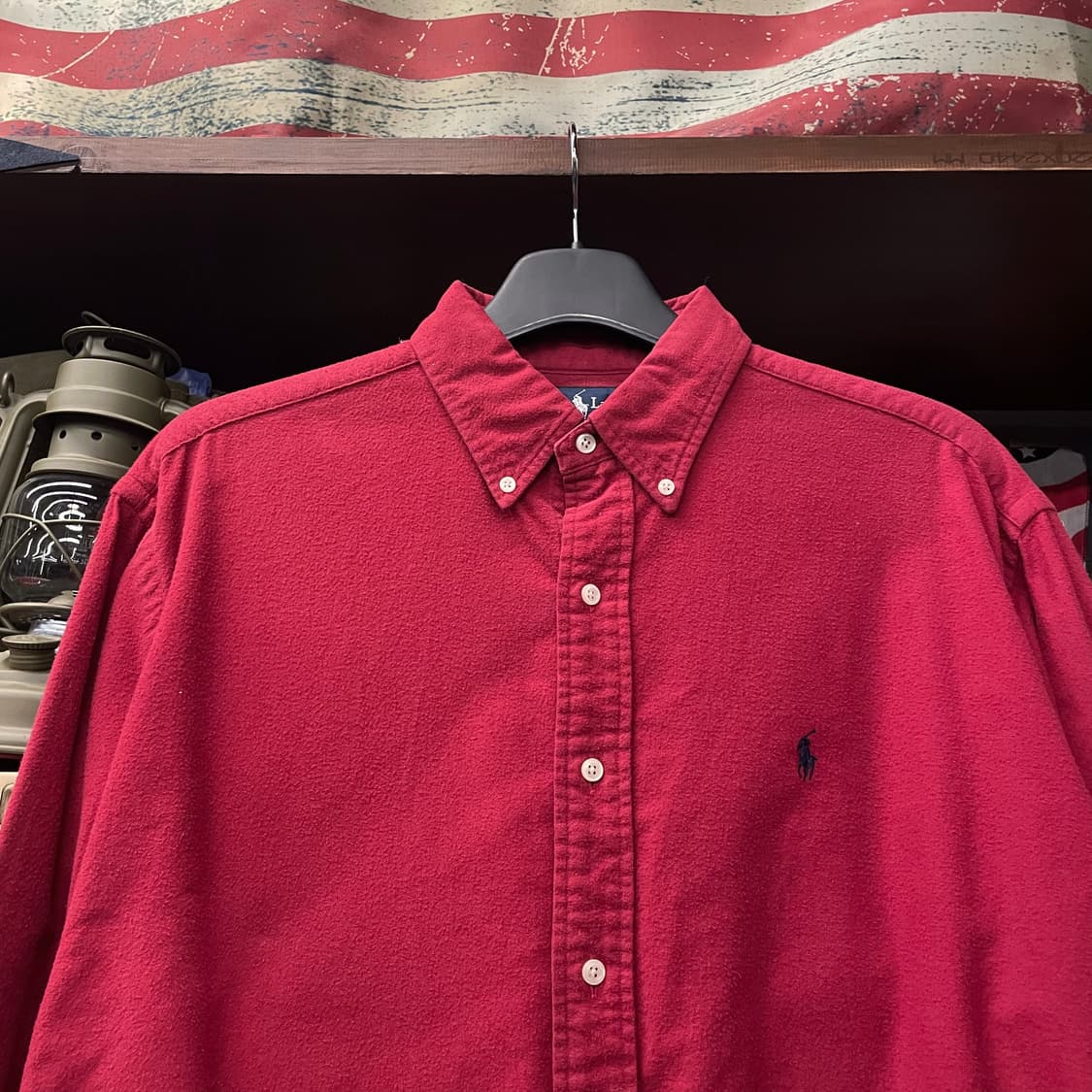 90s 폴로 랄프로렌 블레어 핏 플란넬 셔츠 N411 상품이미지3