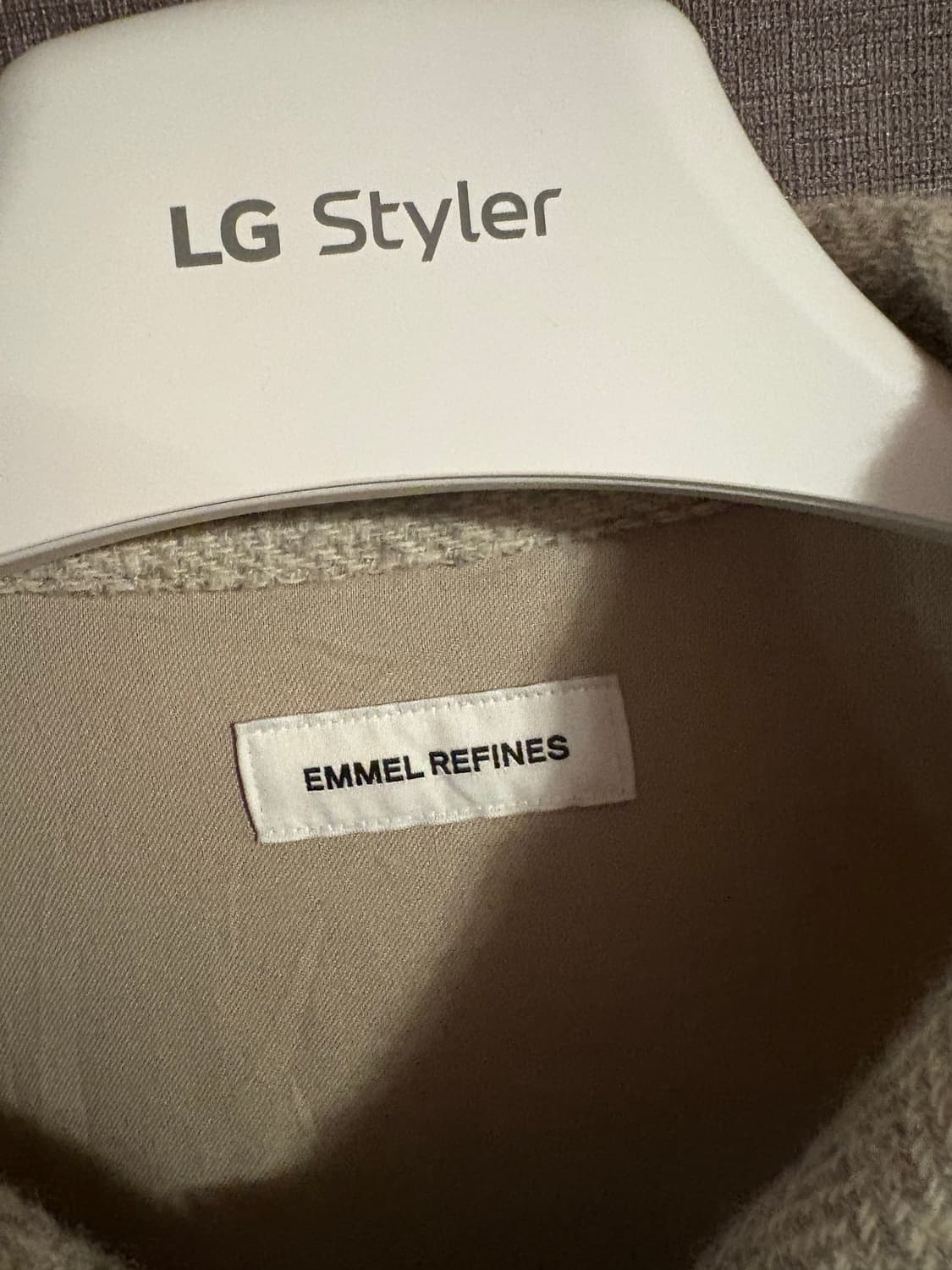 🤍 EMMEL REFINES 헤링본 셔츠 자켓/ Japan 상품이미지2