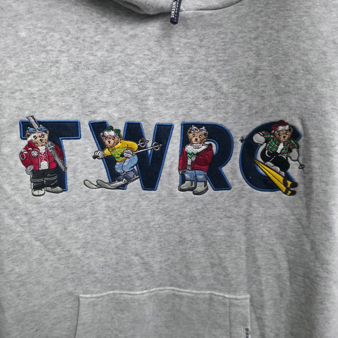 [S] TEENIE WEENIE 티니위니 회색 롱 후드티 상품이미지5