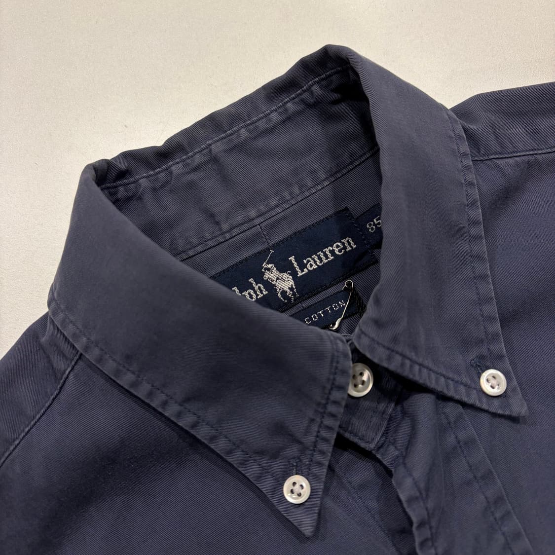 [85] 폴로 랄프로렌 네이비 긴팔 셔츠 C915 상품이미지4
