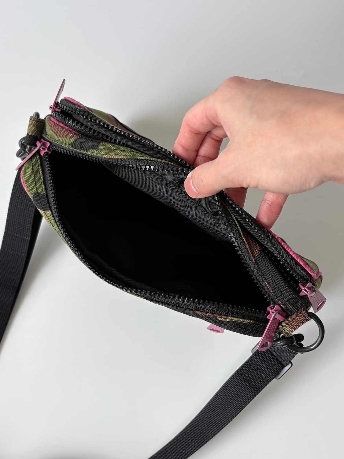 Cordura Square Shoulder Bag (Camo) 상품이미지6