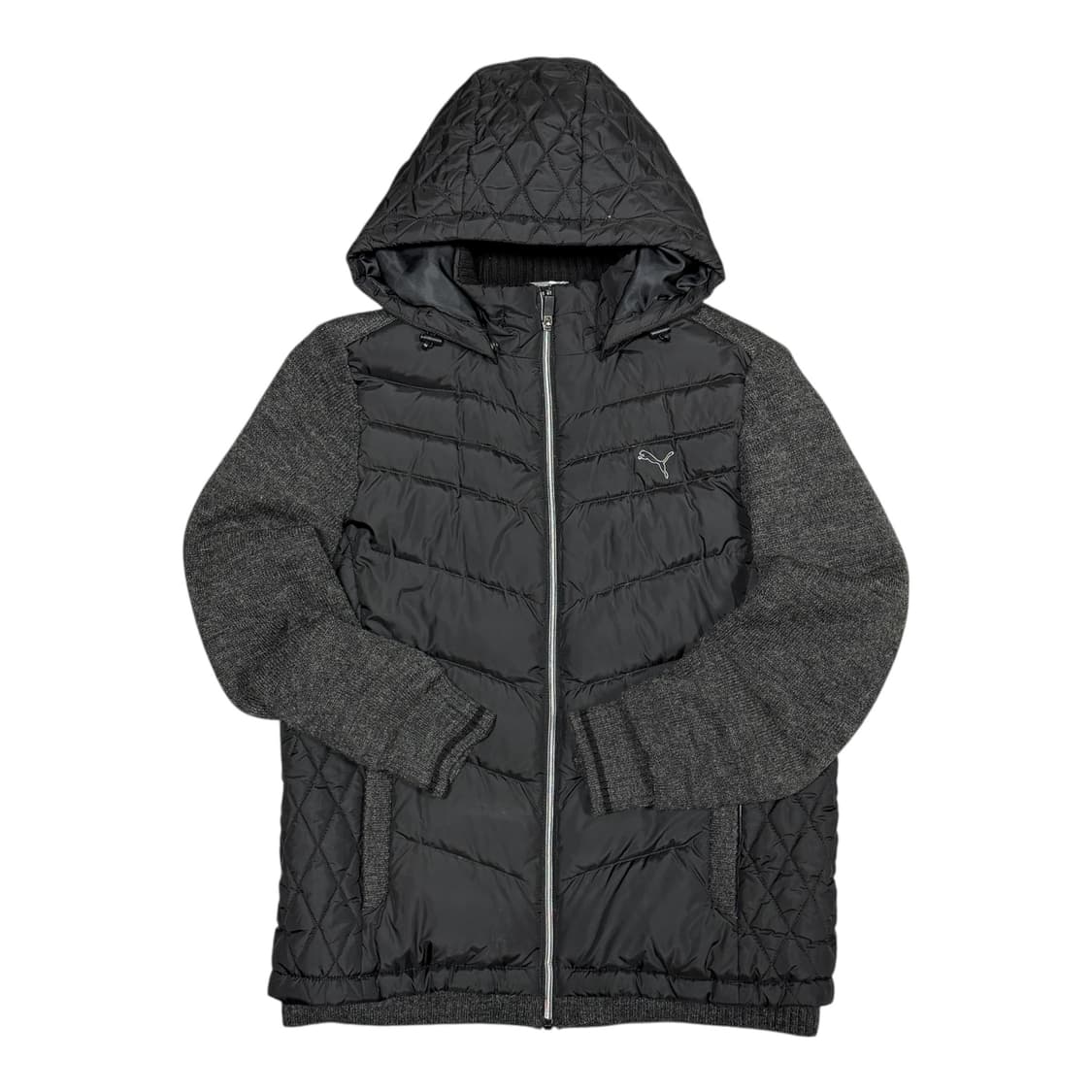 ✨ (바배) 푸마 경량 니트 후드 패딩 상품이미지1