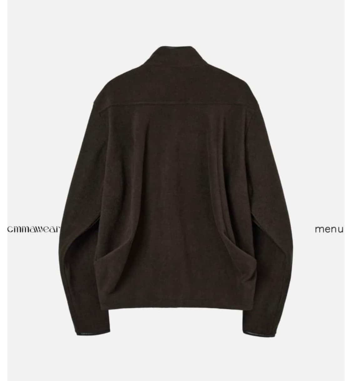 [교환] cmmawerar x vujade 브라운 후리스 L>XL 상품이미지2